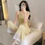 Bộ đồ ngủ nữ cotton mát / sợi lạnh dáng rộng áo ba lơ + quần đùi màu trơn【mới 2026 – mặc nhà hay đi chơi】