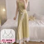 Bộ đồ ngủ nữ cotton mát / sợi lạnh dáng rộng áo ba lơ + quần đùi màu trơn【mới 2026 – mặc nhà hay đi chơi】