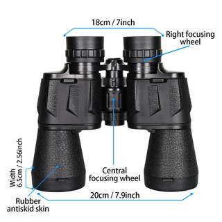 Ống nhòm HD Ống nhòm cầm tay công suất cao Kính viễn vọng ngoài trời tầm nhìn ban đêm Micro