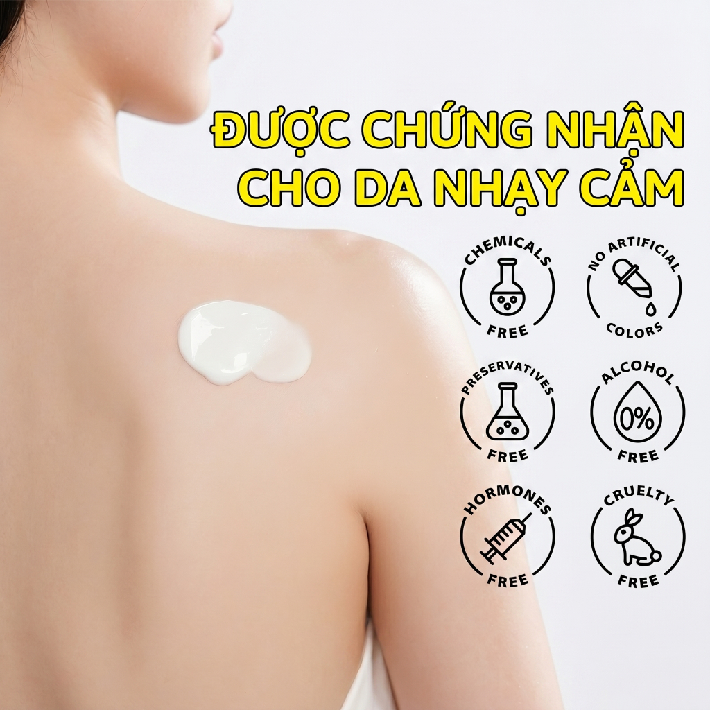 [XẢ KHO] Kem Chống Nắng Body Bóng Sáng - Sữa Dưỡng Thể SPF30 Chống Nắng & Tăng Cường Sáng Da 100g