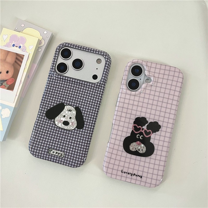 Ốp điện thoại iPhone 17 Pro max Rabbit họa tiết chó con TPU materia IMD