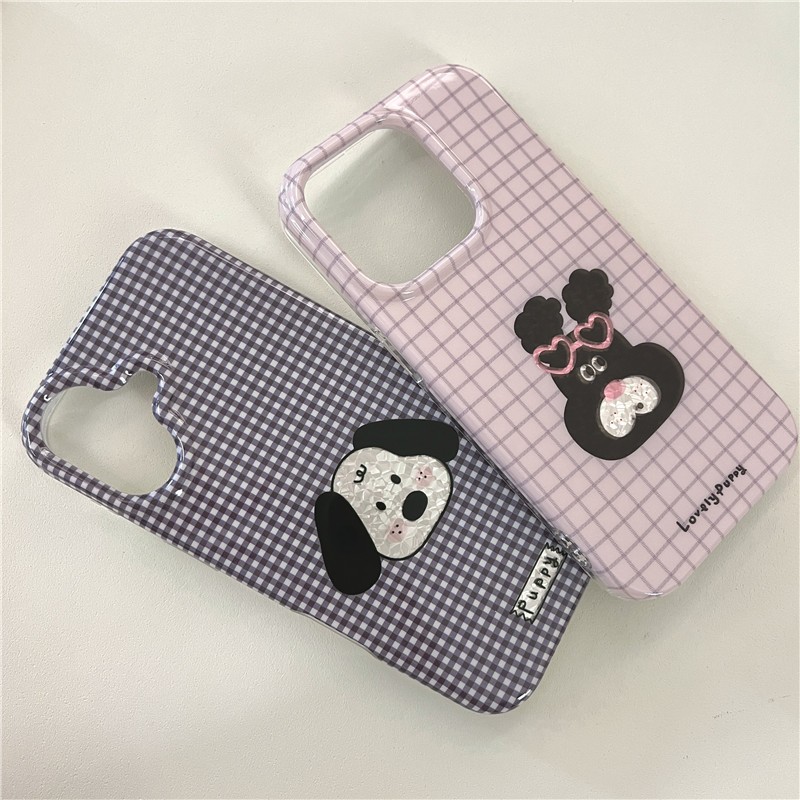Ốp điện thoại iPhone 17 Pro max Rabbit họa tiết chó con TPU materia IMD