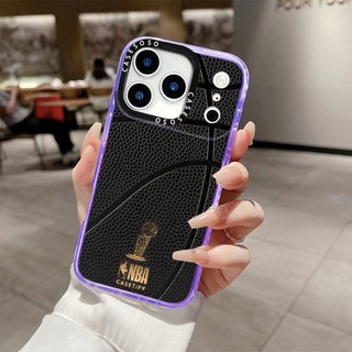 NBA Stereoscopic Kết cấu bóng rổ Vỏ sạc từ tính không dây Tương thích cho IPhone11 12 13 14 15 16 Pro Max Cover 16 PLUS Silicone mềm trong suốt Vỏ chống sốc