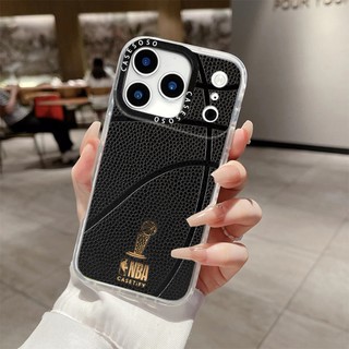 NBA Stereoscopic Kết cấu bóng rổ Vỏ sạc từ tính không dây Tương thích cho IPhone11 12 13 14 15 16 Pro Max Cover 16 PLUS Silicone mềm trong suốt Vỏ chống sốc