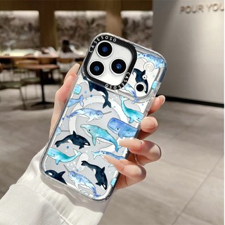 Vỏ sạc từ tính không dây hình cá voi có màn hình tương thích cho IPhone11 12 13 14 15 16 Pro Max Cover 15 16 PLUS Vỏ silicon mềm trong suốt chống sốc