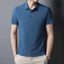 White Work Nam Công Sở Áo Sơ Mi Polo Đen Rời Áo Xanh Áo Thun Tay Ngắn Thường Ngày