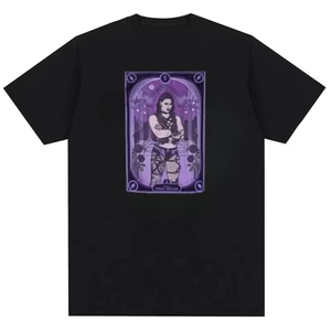 Rhea Ripley Merch Retro Thời Trang Đường Phố Trung Lập Thoải Mái Cotton Nguyên Chất In Hình Áo Thun Top