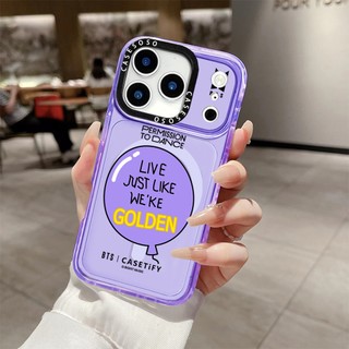 Ốp Sạc Từ Tính Không Dây Tương Thích Cho IPhone 17 Pro Max Cover BTS Tím Bóng Báo Giá 17 Pro Silicone Mềm Trong Suốt Cản 17 Vỏ Chống Sốc Không Khí