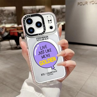 Ốp Sạc Từ Tính Không Dây Tương Thích Cho IPhone 17 Pro Max Cover BTS Tím Bóng Báo Giá 17 Pro Silicone Mềm Trong Suốt Cản 17 Vỏ Chống Sốc Không Khí