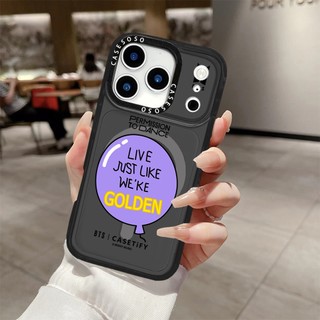 Ốp Sạc Từ Tính Không Dây Tương Thích Cho IPhone 17 Pro Max Cover BTS Tím Bóng Báo Giá 17 Pro Silicone Mềm Trong Suốt Cản 17 Vỏ Chống Sốc Không Khí