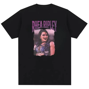 Rhea Ripley Wrestler Họa Tiết 100% Cotton In Hình Thiết Kế Trung Lập Thời Trang