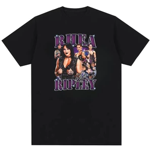 Áo thun Rhea Ripley Merch, phong cách vui nhộn dành cho nam. Có sẵn trong kho. Mua thêm áo thun cotton nguyên chất