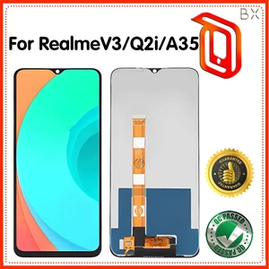 Dành Cho Màn Hình LCD A35 Bộ Số Hóa Màn Hình Cảm Ứng Thay Thế Cho realme V3 / Q2i LCD