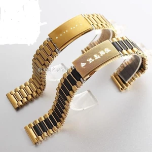 Dây đeo đơn giản 00985|Thích ứng với đồng hồ Rui Radar|Kích thước đa năng 18mm|Unisex|Vòng tay thép không gỉ bằng thép không gỉ|Dây đeo khóa bướm|Đai thép thay thế bằng thép không gỉ|Phụ kiện dây đeo kim loại