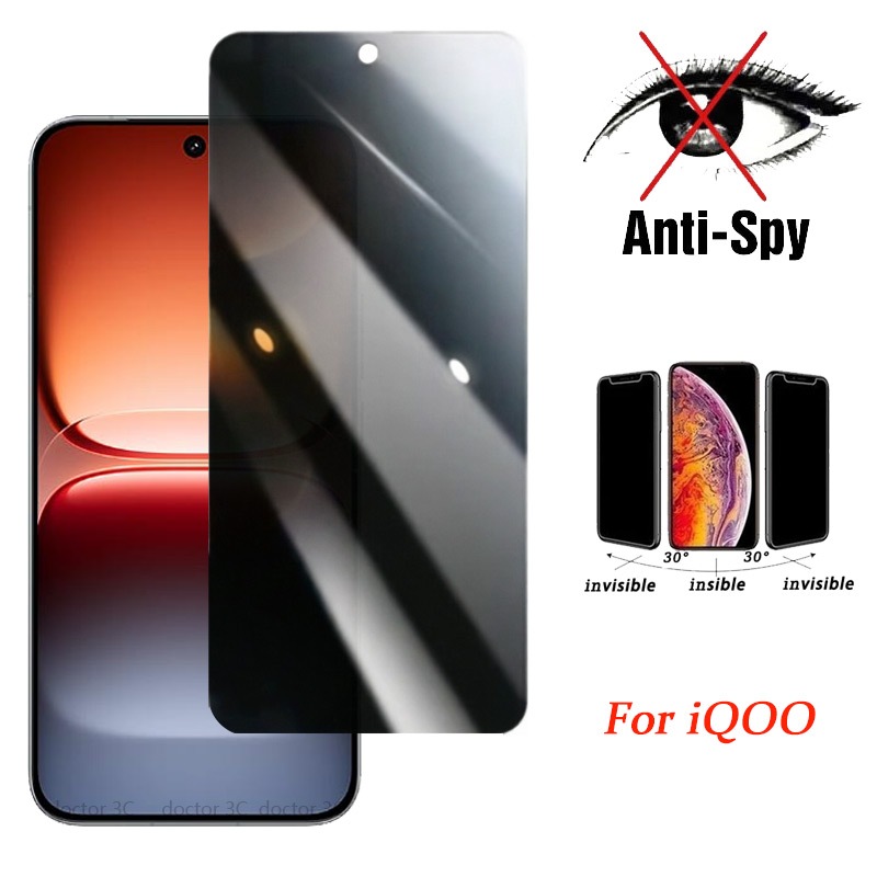 Kính Cường Lực Chống Nhìn Trộm Cho VIVO iQOO 15 Ultra 15R 15T 13 12 Neo 11 10R 10 9 9S 8 7 Z11 Z11x Z10 Z10x Z9X Z9s Z9 Turbo Pro Endurance Z8 Z8X Z7 Z6 China Pro Plus 5G 4G 2026