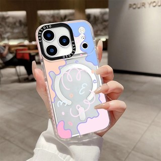 Ốp Sạc Từ Tính Không Dây Tương Thích Cho IPhone11 12 13 14 15 16 Pro Max Nhiều Màu Sắc Đường Hoa Miếng Dán 15 16 PLUS 16E Silicon Mềm Trong Suốt Cản Vỏ Chống Sốc