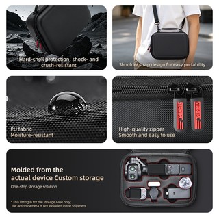 Dành Cho DJI Osmo Pocket 4 Pro Toàn Bộ Túi Bảo Quản Túi Đeo Ngang Di Động Túi Chụp Ảnh Túi 4P Phụ Kiện Hộp Bảo Quản
