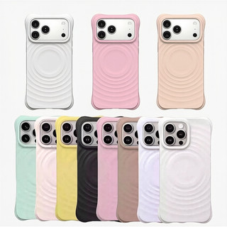Nâng cấp Vỏ điện thoại silicon dạng lỏng từ tính cho iPhone 17ProMax 16 Plus 15 14 13 Vỏ bảo vệ chống sốc