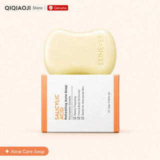 Hàng có sẵn Miễn phí vận chuyển xà phòng axit SKINEVER Salicylic Xà phòng axit Salicylic 80g