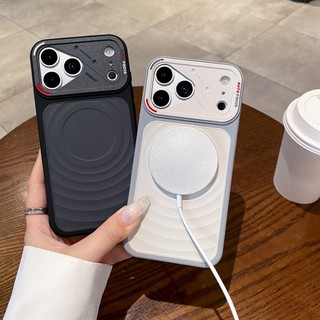 Ốp điện thoại từ tính cửa sổ lớn Wave 3D sang trọng Thích hợp cho iPhone 12 13 14 15 16 17 Pro Max Bao gồm tất cả Vỏ silicon chống rơi
