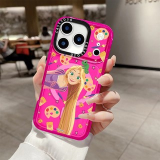 Rapunzel Sắc Tố Graffiti Ốp Lưng Sạc Từ Tính Không Dây Tương Thích Cho IPhone 12 13 14 15 16 17 Pro Max Cover17AIR Silicon Mềm Trong Suốt Ốp Lưng Chống Sốc