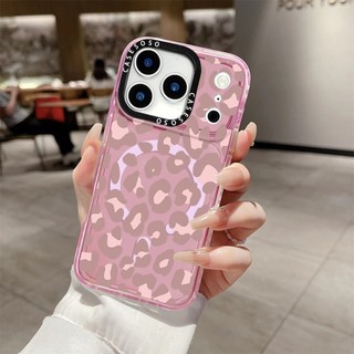 Vỏ sạc từ tính không dây in họa tiết da báo rỗng Tương thích cho IPhone11 12 13 14 15 16 Pro Max Cover 15 16 PLUS Vỏ silicon mềm trong suốt chống sốc