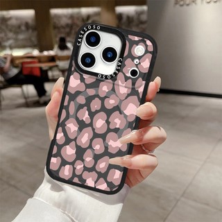 Vỏ sạc từ tính không dây in họa tiết da báo rỗng Tương thích cho IPhone11 12 13 14 15 16 Pro Max Cover 15 16 PLUS Vỏ silicon mềm trong suốt chống sốc