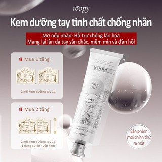 [NEW] Kem dưỡng tay chống lão hóa Roopy 60g – dưỡng ẩm, phục hồi, săn chắc, đàn hồi, mềm mịn, không nhờn rít, chứa 10% Pro-Xylane