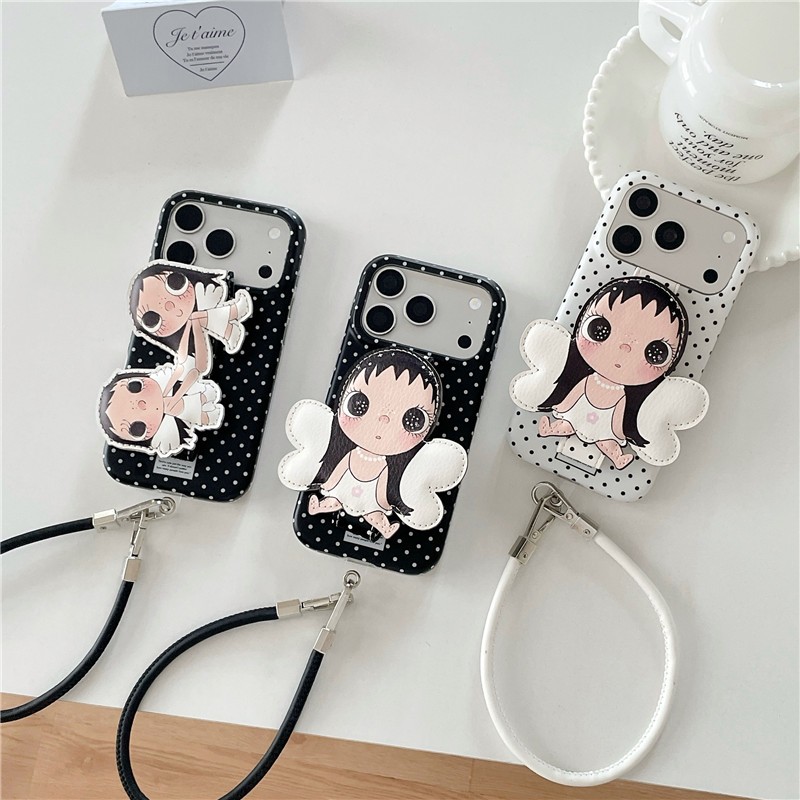 Ốp điện thoại xử lý IMD họa tiết ba chiều cho bé gái iPhone 17 Pro max