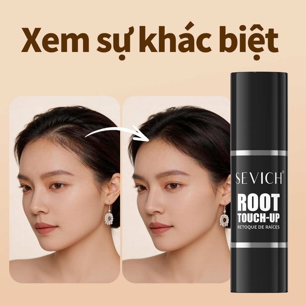 Bột tóc SEVICH Bột tóc Hairline Powder & 3g