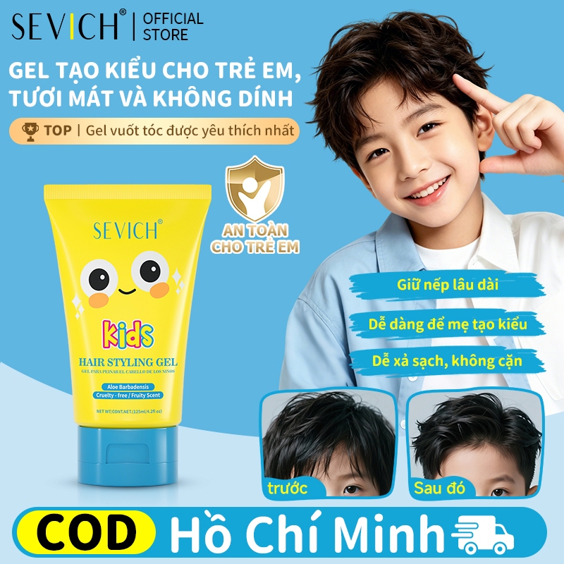 Gel Tạo Kiểu Tóc SEVICH Cho Trẻ Em (125ml)