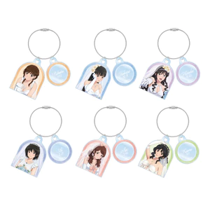 Amagami SS Morioka Haruka, Sae Nakata, Ai Nanasaki & Nhiều Anime Acrylic Móc Khóa Cuộn Dây Móc Khóa Bộ