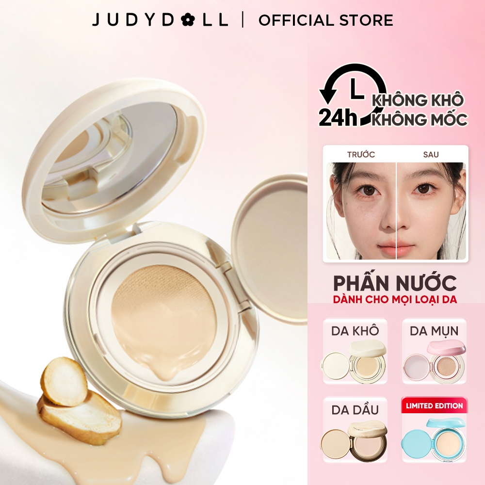 [Tổng Hợp] Phấn Nước Cushion JUDYDOLL Tổng Hợp Dành Cho Mọi Loại Da 12.5g/14g