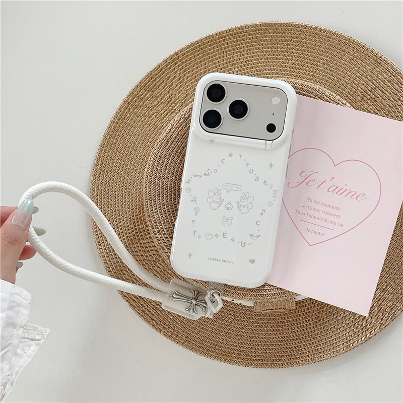 Ốp điện thoại xử lý iPhone 17 Pro max Laser họa tiết hoạt hình chất liệu TPU IMD