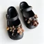Dễ Thương Họa Tiết Họa Tiết Da Báo Giày Quyến Rũ 12 Chiếc Sandal Nữ Trang Trí Nút DIY Giày Phụ Kiện Bộ