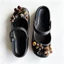 Dễ Thương Họa Tiết Họa Tiết Da Báo Giày Quyến Rũ 12 Chiếc Sandal Nữ Trang Trí Nút DIY Giày Phụ Kiện Bộ