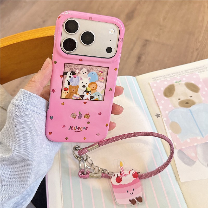 IPhone 17 Pro max Frame họa tiết động vật Chất liệu TPU Vỏ điện thoại xử lý IMD