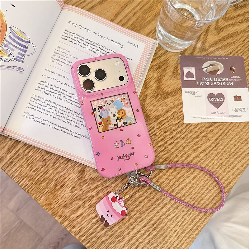 IPhone 17 Pro max Frame họa tiết động vật Chất liệu TPU Vỏ điện thoại xử lý IMD