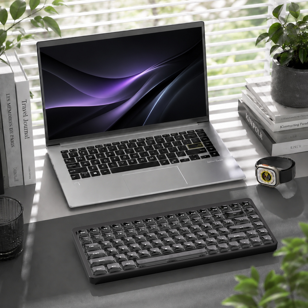 Womier 126 Phím PC Jelly Grey Cấu Hình Thấp Tỏa Sáng Thông Qua Tùy Chỉnh Keycaps Bộ Cho Cherry Gateron MX Switch Bàn Phím Cơ | BigBuy360 - bigbuy360.vn