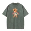 Unisex đã giặt cotton MARIAH CAREY - Áo thun cotton nguyên chất in hình cầu vồng dành cho nam và nữ