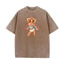 Unisex đã giặt cotton MARIAH CAREY - Áo thun cotton nguyên chất in hình cầu vồng dành cho nam và nữ