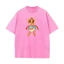 Unisex đã giặt cotton MARIAH CAREY - Áo thun cotton nguyên chất in hình cầu vồng dành cho nam và nữ