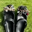 Bé Gái Nữ Tắc Sandal Giày DIY Quyến Rũ Nơ Nút Bộ Đồ Trang Trí Phụ Kiện