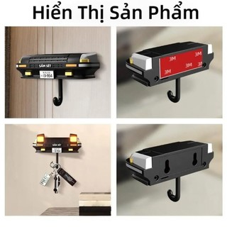 HaiLoka Giá đỡ chìa khóa đèn pha ô tô AE86 Móc chìa khóa Móc treo tường Giá đỡ chìa khóa ABS sáng tạo Trang trí lưu trữ hiện đại cho người hâm mộ quà tặng nhà để xe tại nhà