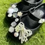 Nữ Bé Gái Clog Sandal Giày DIY Quyến Rũ Hoa Trang Trí Bộ Phụ Kiện