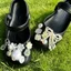 Nữ Bé Gái Clog Sandal Giày DIY Quyến Rũ Hoa Trang Trí Bộ Phụ Kiện