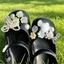 Nữ Bé Gái Clog Sandal Giày DIY Quyến Rũ Hoa Trang Trí Bộ Phụ Kiện