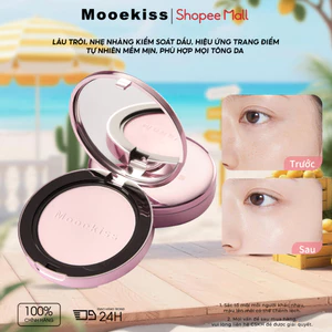 Phấn Phủ Mooekiss 9g, Kiềm Dầu, Khóa Nền, Làm Mịn Lỗ Chân Lông, Mỏng Nhẹ, Lâu Trôi