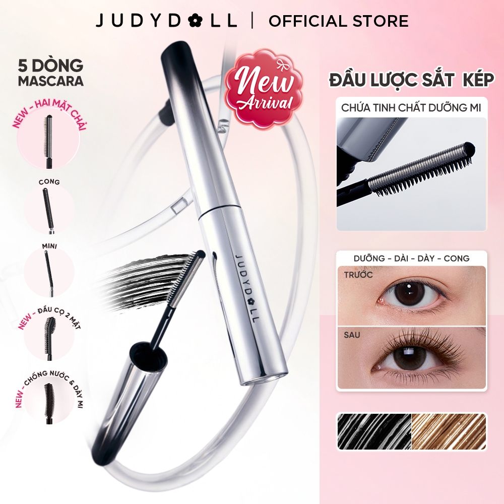 [Tổng Hợp] Mascara JUDYDOLL Giữ Cong Dài Mi Chống Nước Chống Lem Lâu Trôi 2g/3g