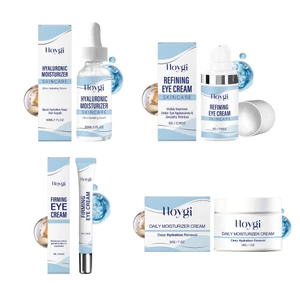 Bộ chăm sóc da tái tạo toàn mặt Hoygi 4 chiếc - Dưỡng ẩm suốt ngày Làm sáng mắt mệt mỏi Mịn da thô ráp không đều Bộ thường ngày hoàn chỉnh